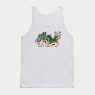 Keep Growing, House Plants Illustration 7 Tank Top